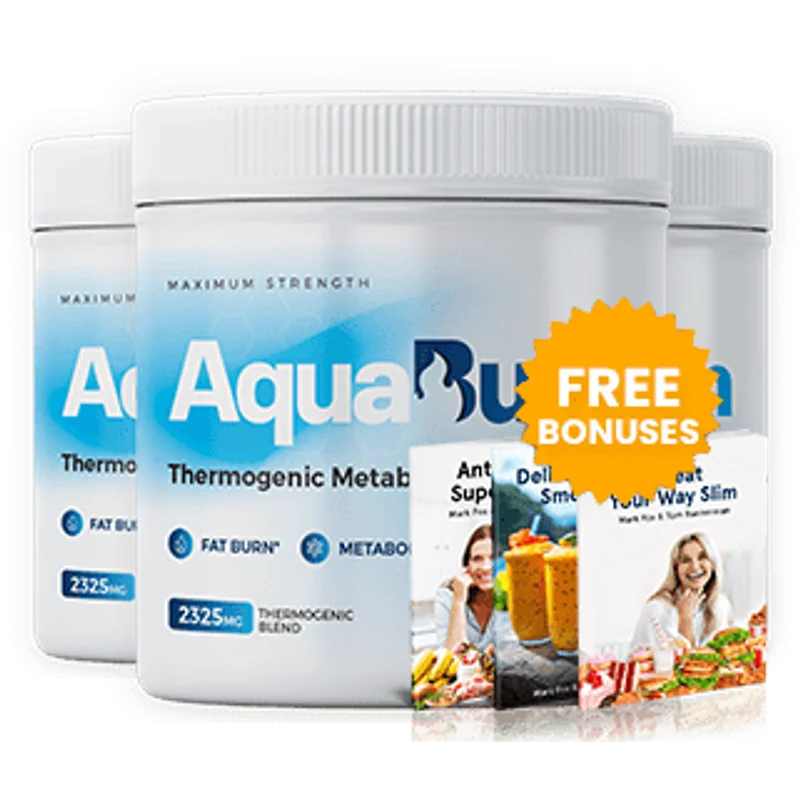 Aquaburn Weight Management Support — 3 Bottle / 90 Day Pack